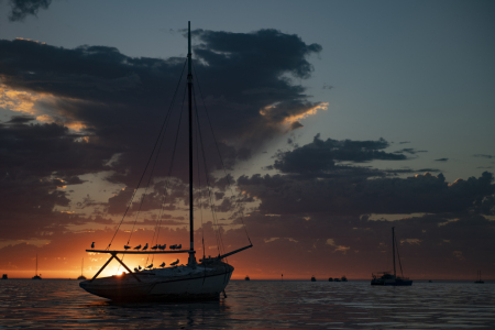 Bild-Nr: 12807228 Sunset Shark Bay Western Australia Erstellt von: fotos4fun