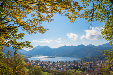 Bild-Nr: 12807377 Schlierseeblick Herbst in Oberbayern Erstellt von: SusaZoom