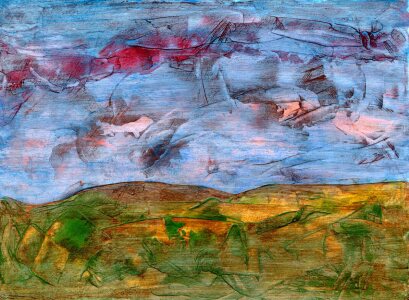 Bild-Nr: 12808608 Abstrakte Landschaft Erstellt von: Antea