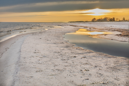 Bild-Nr: 12809482 Ostseestrand im goldenen Licht    Erstellt von: Ursula Reins