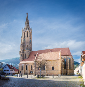 Bild-Nr: 12810585 Schloss-Kirche in DÜW -1- Erstellt von: Erhard Hess