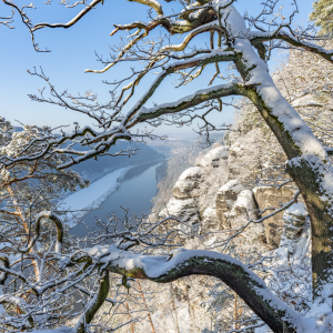 Bild-Nr: 12811428 Bastei im Winter Erstellt von: eyetronic