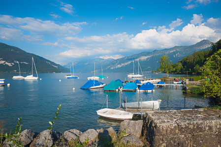 Bild-Nr: 12812330 Boote am Thunersee Erstellt von: SusaZoom