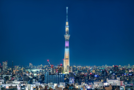 Bild-Nr: 12812388 Tokyo Skytree bei Nacht Erstellt von: eyetronic