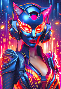 Bild-Nr: 12812895 Alien Katze KI Erstellt von: XYRIUS