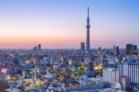Bild-Nr: 12813285 Tokyo Stadtansicht in der Morgendämmerung Erstellt von: eyetronic