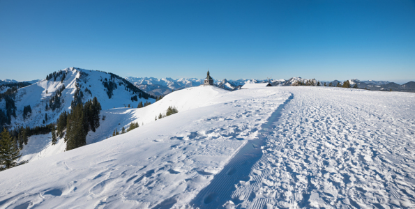 Bild-Nr: 12814138 Wallbergsattel mit Kapelle Winterlandschaft Bayern Erstellt von: SusaZoom