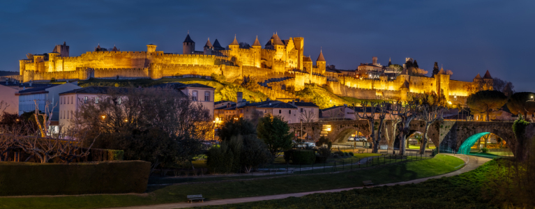 Bild-Nr: 12814604 Carcassonne am Abend Erstellt von: Achim Thomae