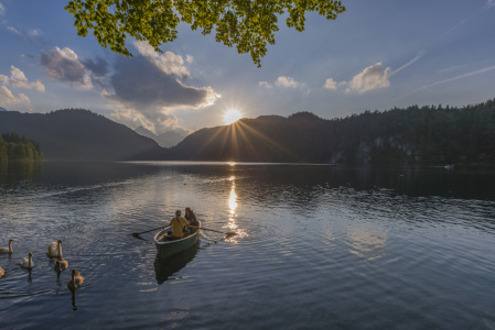 Bild-Nr: 12815841 Sonnenuntergang am Alpsee Erstellt von: Walter G. Allgöwer