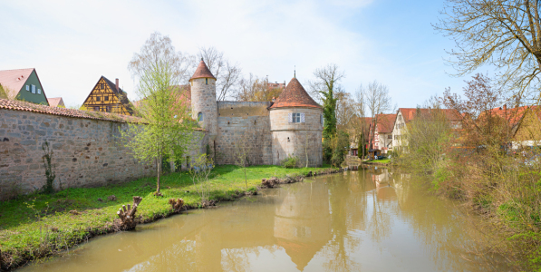 Bild-Nr: 12816365 Stadtmauer und Burggraben Dinkelsbühl Erstellt von: SusaZoom