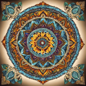 Bild-Nr: 12818023 Mandala KI Erstellt von: XYRIUS