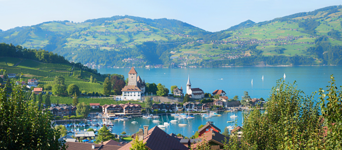 Bild-Nr: 12818031 Hafenblick Spiez am Thunersee Erstellt von: SusaZoom