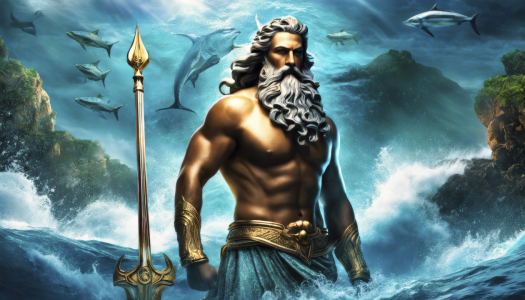 Bild-Nr: 12818506 Poseidon Gott der Meere KI Erstellt von: XYRIUS