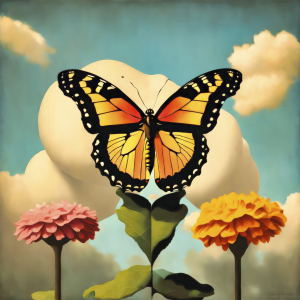 Bild-Nr: 12818906 Schmetterling Abstrakt KI Erstellt von: XYRIUS