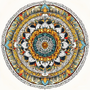 Bild-Nr: 12819186 Mandala KI Erstellt von: XYRIUS