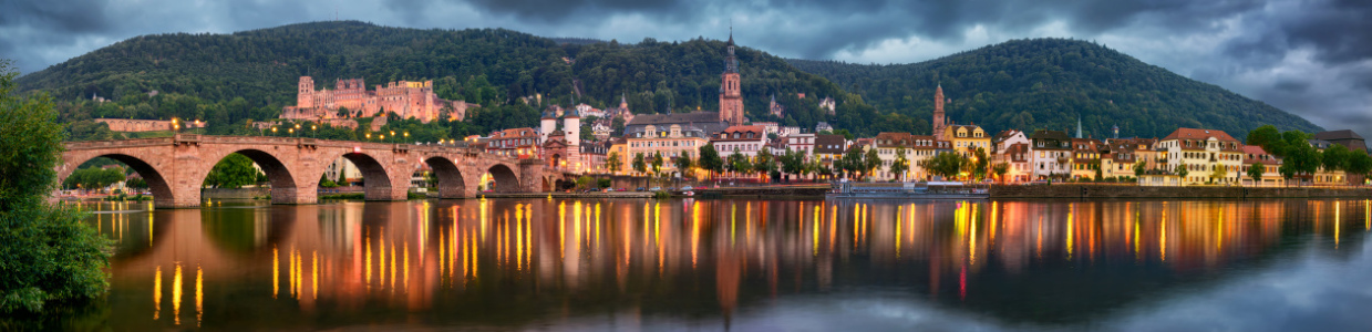 Bild-Nr: 12821484 Panorama der Altstadt von Heidelberg Erstellt von: Smileus