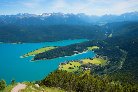 Bild-Nr: 12823006 Walchenseeblick vom Fahrenbergkopf Erstellt von: SusaZoom