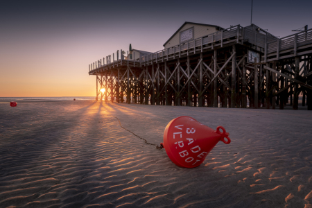 Bild-Nr: 12827064 Sonnenuntergang in St Peter Ording Erstellt von: Licht-Pixel-Fotografie