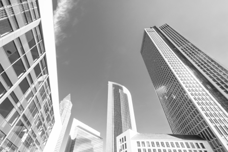 Bild-Nr: 12827283 Europaviertel in Frankfurt - monochrom Erstellt von: dieterich