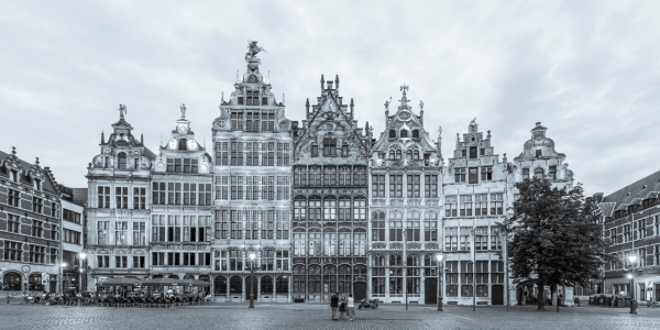 Bild-Nr: 12831143 Zunfthäuser am Grote Markt in Antwerpen  Erstellt von: dieterich