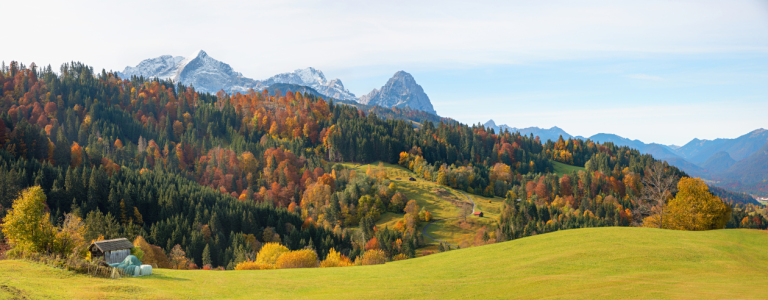 Bild-Nr: 12831284 Herbstlandschaft oberhalb Garmisch I Erstellt von: SusaZoom