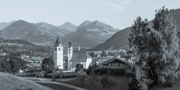 Bild-Nr: 12833349 Kitzbühel in Tirol - monochrom Erstellt von: dieterich
