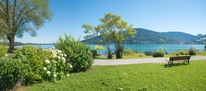 Bild-Nr: 12834481 Uferpromenade Bad Wiessee am Tegernsee Erstellt von: SusaZoom