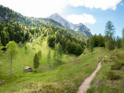 Bild-Nr: 12834984 Wanderweg am Ferchensee Mittenwald Erstellt von: SusaZoom