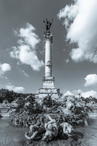 Bild-Nr: 12836233 Monument aux Girondins in Bordeaux - monochrom  Erstellt von: dieterich