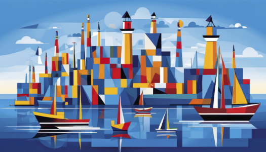 Bild-Nr: 12839257 Am Hafen Wohnen KI Erstellt von: XYRIUS