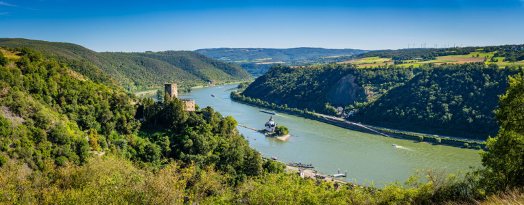 Bild-Nr: 12839405 Rhein bei Kaub -2- Erstellt von: Erhard Hess