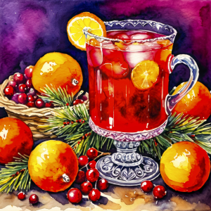 Bild-Nr: 12845126 Weihnachtspunsch KI Erstellt von: XYRIUS