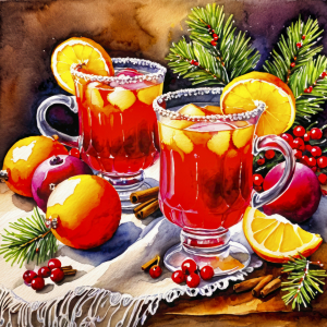 Bild-Nr: 12845127 Weihnachtspunsch KI Erstellt von: XYRIUS