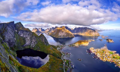 Bild-Nr: 12846140 Reinebringen Lofoten Norwegen Erstellt von: Achim Thomae