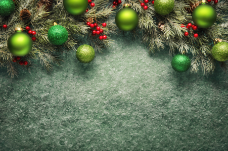 Bild-Nr: 12847067 Weihnachtshintergrund in grün Erstellt von: Smileus