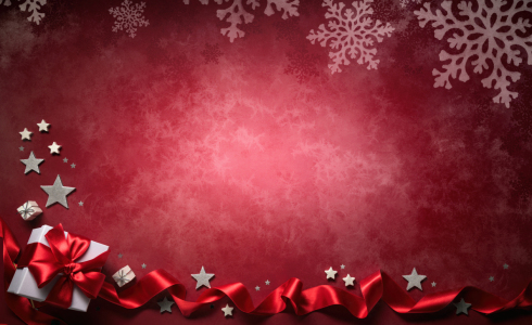 Bild-Nr: 12847385 Weihnachtlicher Hintergrund in Rot Erstellt von: Smileus