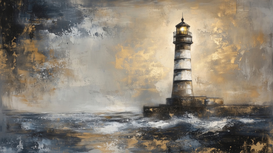 Bild-Nr: 12848494 Leuchtfeuer KI Erstellt von: Steffen Gierok