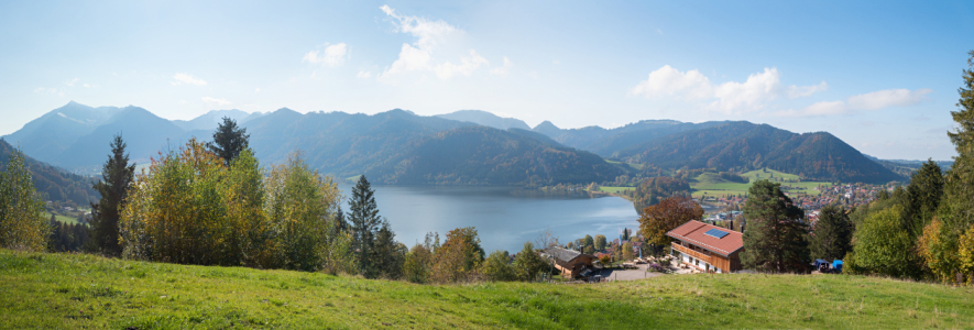 Bild-Nr: 12849389 Herbstliches Schliersee-Panorama Erstellt von: SusaZoom