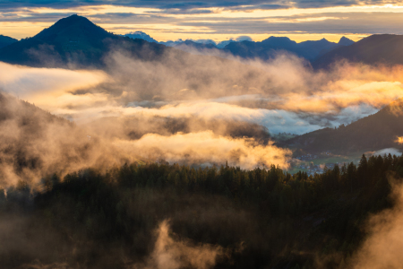 Bild-Nr: 12850642 Sonnenaufgang in den Tiroler Alpen Erstellt von: Martin Martin Wasilewski