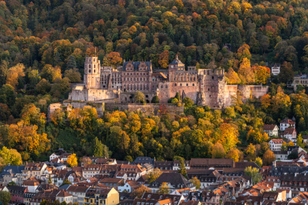 Bild-Nr: 12851049 Heidelberger Schloss im Herbst Erstellt von: eyetronic