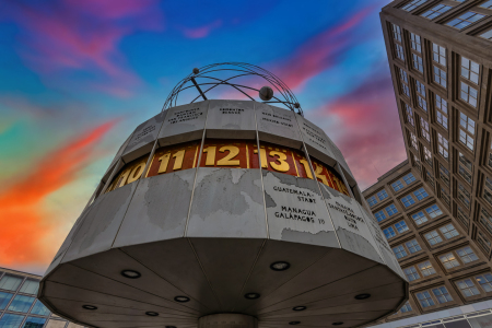 Bild-Nr: 12853504 Weltzeituhr - Berlin Alexanderplatz  Erstellt von: uh-Photography