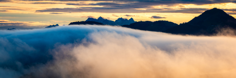 Bild-Nr: 12853978 Kaisergebirge und Hohe Salve im Sonnenaufgang Erstellt von: Martin Martin Wasilewski
