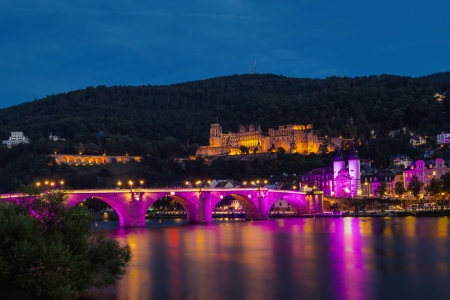 Bild-Nr: 12856178 Heidelberg Skyline vor der Schlossbeleuchtung Erstellt von: uh-Photography