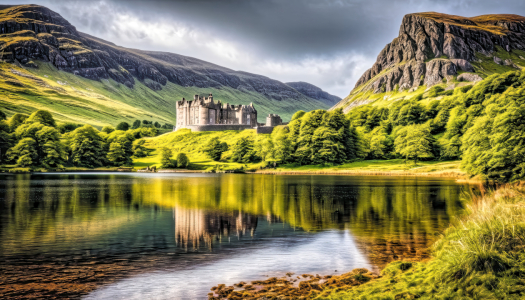 Bild-Nr: 12871443 Highlands KI Erstellt von: XYRIUS