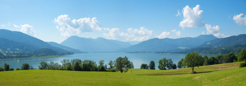 Bild-Nr: 12874291 Frühlingspanorama Tegernsee Gmund Erstellt von: SusaZoom