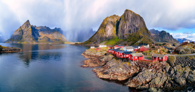 Bild-Nr: 12874308 Hamnoy Lofoten Norwegen Erstellt von: Achim Thomae