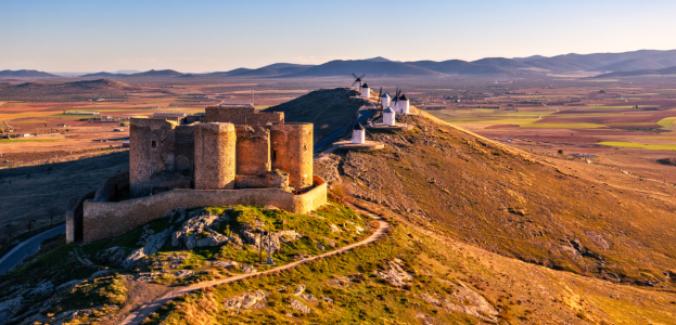 Bild-Nr: 12876060 Windmühlen von Consuegra - Spanien Erstellt von: Achim Thomae