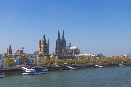 Bild-Nr: 12877443 Kölner Rheinufer Erstellt von: XYRIUS