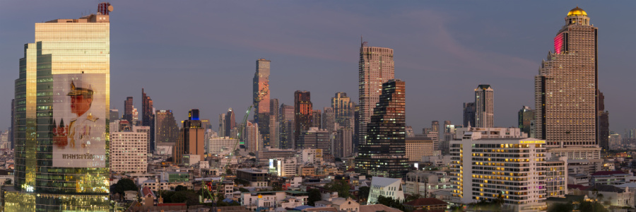 Bild-Nr: 12878001 Bangkok Panorama Erstellt von: Walter G. Allgöwer