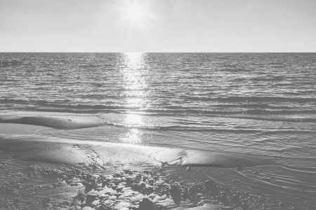 Bild-Nr: 12878665 Glitzernde Strandmuster      S_W Erstellt von: Ursula Reins